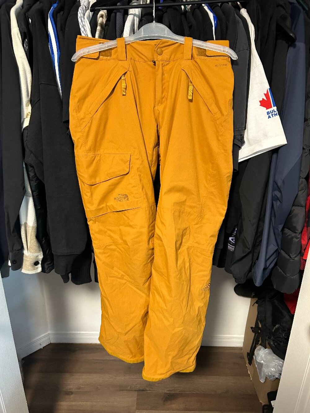 The North Face Snow Pants Dryvent Orange Women's Size Small
